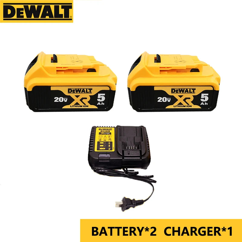 Dewalt Lithium Ion Battery 20V 5.0ah Replacement Li-ion Battery for Dewalt Power Tool Batteries