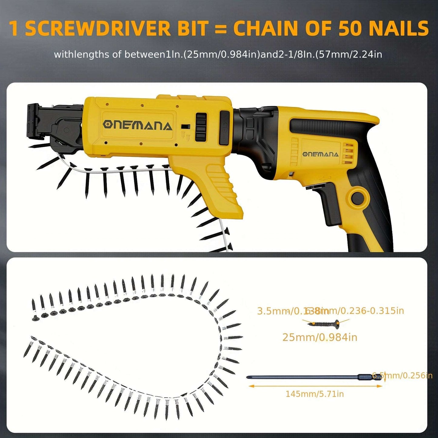 MAXXT Collated Screw Gun Attachment